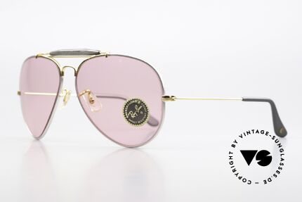 Ray Ban Outdoorsman II Precious Changeable Pink, Rahmenkomponenten aus Titanium & 24kt vergoldet, Passend für Herren und Damen