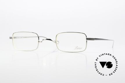 Lunor T3-E-MT PP Eckige Titan Fassung Platin Details