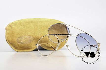 Bugatti 02908 Vintage Brille Mit Vorhänger, KEINE Retrosonnenbrille; ein Original von 1986, Passend für Herren