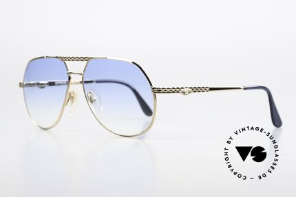 Bugatti EB502 - M Unglaubliche 90er Qualität, hellblaue Verlaufsgläser (Modeaccessoire mit 100% UV), Passend für Herren