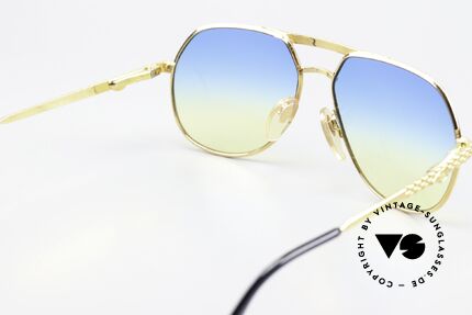 Bugatti EB502 - S Gelbgold Luxusbrille 90er, KEINE Retrobrille, sondern ein ORIGINAL aus den 90ern, Passend für Herren und Damen