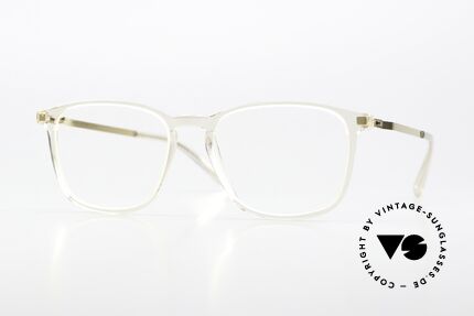Mykita Tuktu Crystal Champagne Gold, Mykita Brille, Lite Acetate Tuktu, Gr. 50-18, col. 914, Passend für Herren und Damen