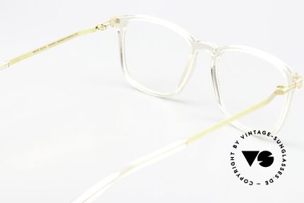 Mykita Tuktu Crystal Champagne Gold, genial flexible Brillenfassung: eine Größe passt allen, Passend für Herren und Damen
