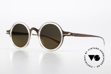 Mykita DD02 Damir Doma Sonnenbrille, sehr elegante runde Sonnenbrille für Damen & Herren, Passend für Herren und Damen