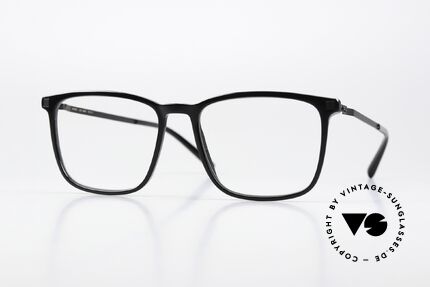 Mykita Amak Eckige Brille In Schwarz Details