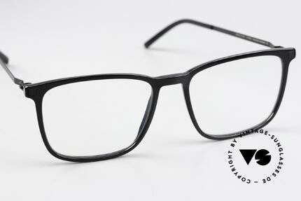 Mykita Amak Eckige Brille In Schwarz, ungetragenes Modell mit originalem Etui von Mykita, Passend für Herren und Damen