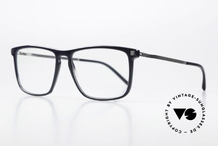 Mykita Arvik Dark Blue / Shiny Silver, interessante Farbe 979 in 'dark blue / shiny silver', Passend für Herren und Damen