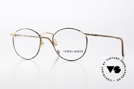 Giorgio Armani 132 47mm Alte Pantobrille Small 90er Details Giorgio Armani 132 47mm Alte Pantobrille Small 90er Details