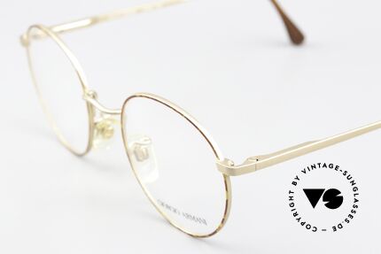 Giorgio Armani 201 49mm Panto Vintage Brille 90er, ungetragen (wie alle unsere GA Designer-Gestelle), Passend für Herren und Damen