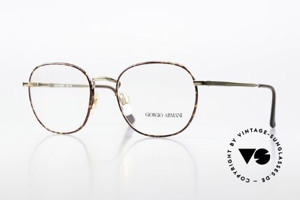 Giorgio Armani 179 90er Brille Federscharniere Details