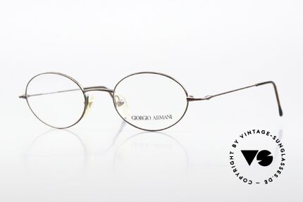 Giorgio Armani 281 Ovale Vintage Brille No Retro Details