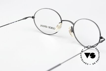 Giorgio Armani 281 90er Metallbrille Schwarz, die Metall-Fassung kann beliebig verglast werden, Passend für Herren und Damen Giorgio Armani 281 90er Metallbrille Schwarz, die Metall-Fassung kann beliebig verglast werden, Passend für Herren und Damen