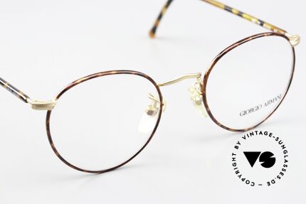 Giorgio Armani 138 Vintage Panto Brille Small, ungetragen (wie all unsere Armani Brillenfassungen), Passend für Herren und Damen