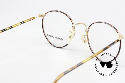 Giorgio Armani 138 Vintage Panto Brille Small, KEINE RETROBRILLE, sondern ein altes ORIGINAL!, Passend für Herren und Damen