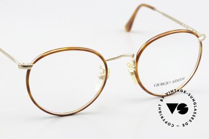 Giorgio Armani 112 90er Panto Fassung Herren, ungetragenes altes vintage Modell; Größe 49-20, 140, Passend für Herren