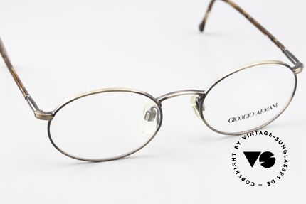 Giorgio Armani 192 Ovale Brille Federscharniere, ungetragenes Einzelstück in herausragender Qualität, Passend für Herren und Damen Giorgio Armani 192 Ovale Brille Federscharniere, ungetragenes Einzelstück in herausragender Qualität, Passend für Herren und Damen