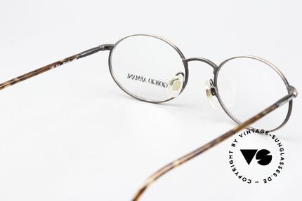 Giorgio Armani 192 Ovale Brille Federscharniere, keine aktuelle Kollektion, sondern echte 80er Ware!, Passend für Herren und Damen Giorgio Armani 192 Ovale Brille Federscharniere, keine aktuelle Kollektion, sondern echte 80er Ware!, Passend für Herren und Damen