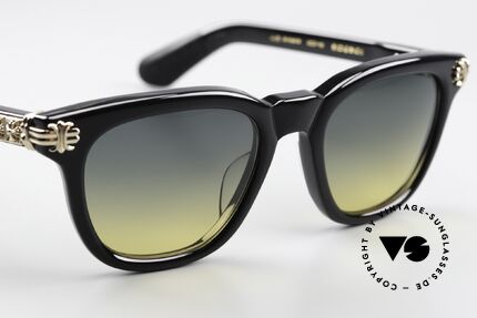 Chrome Hearts Smoke Show Azetat Sonnenbrille 18k Gold, ungetragenes Exemplar mit original Verpackung, Passend für Herren und Damen