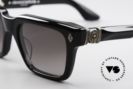 Chrome Hearts Halllamanass Rockstar Sonnenbrille 925er, mit den typischen Chrome Hearts Insignien, Passend für Herren