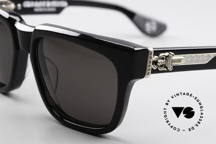 Chrome Hearts Box-Officer Herren Sonnenbrille 925er, mit den typischen Chrome Hearts Insignien, Passend für Herren