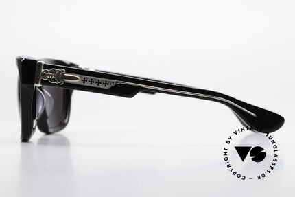 Chrome Hearts Box-Officer Herren Sonnenbrille 925er, Männer Luxusbrille in M-L Größe 56-19, 144, Passend für Herren