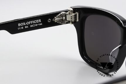 Chrome Hearts Box-Officer Herren Sonnenbrille 925er, ungetragenes Exemplar mit orig. Etui & Tuch, Passend für Herren