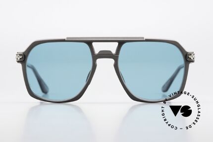 Chrome Hearts Humidititty Provokante Luxus Brille, Mod. Humidititty, PWR-FL, Größe 55/19-139, Passend für Herren