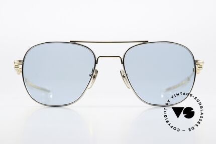 Chrome Hearts Wence Herrensonnenbrille Bicolor, Modell WENCE, SS/GP-CRYS, Größe 55/21-144, Passend für Herren