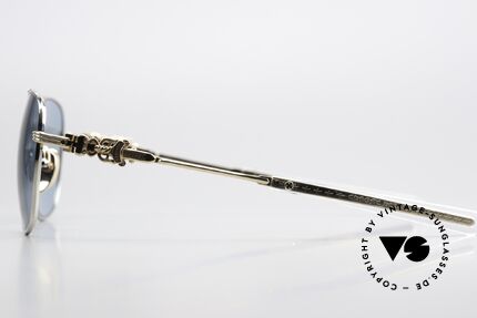 Chrome Hearts Wence Herrensonnenbrille Bicolor, sehr edle ZEISS-Sonnengläser; 100% UV Schutz, Passend für Herren