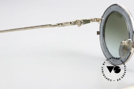 Chrome Hearts Cliticism Runde Luxus Sonnenbrille, ungetragenes Exemplar mit orig. Verpackung, Passend für Herren und Damen