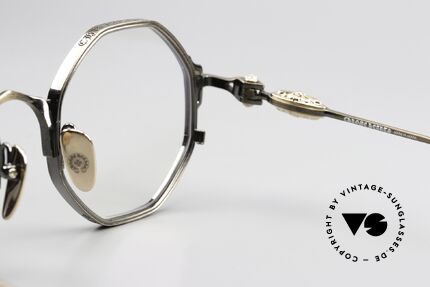 Chrome Hearts Tiggies Luxusbrille Achteckig AG, Größe: medium, Passend für Herren und Damen