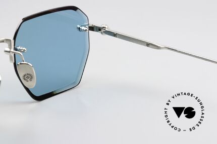 Chrome Hearts Hole Shot Sonnenbrille Randlos Titan, Größe: medium, Passend für Herren und Damen