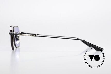 Chrome Hearts Hole Shot 925er Sterling Silber Decor, 'Matte Black' mit 925er Sterling Silber Dekor, Passend für Herren und Damen