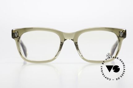 Chrome Hearts Dooable Dicke Azetatbrille Herren, Mod. DOOABLE in Farbe 'Army', Größe 52/20, Passend für Herren