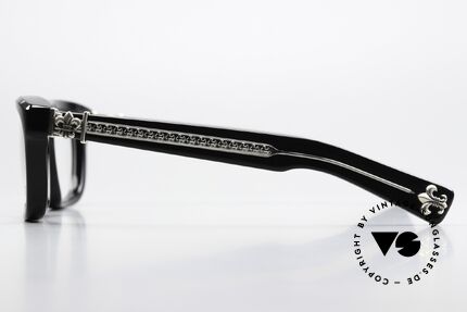 Chrome Hearts See You In Tea Herrenbrille Mit Schwertlilie, sämtliche Deko-Element aus 925 Sterling Silber, Passend für Herren