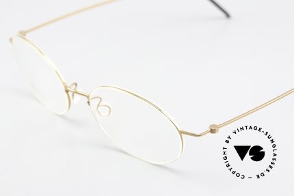 Lindberg 5503 Thintanium Dünne Titanium Brille Oval, sehr leicht und bequem & dennoch robust und flexibel, Passend für Herren und Damen