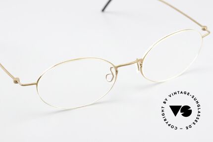 Lindberg 5503 Thintanium Dünne Titanium Brille Oval, zeitlose ovale Brillenform für Damen & Herren zugleich, Passend für Herren und Damen