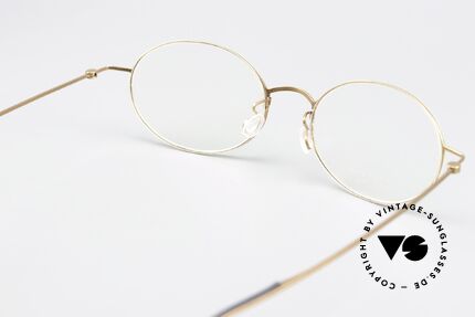Lindberg 5503 Thintanium Dünne Titanium Brille Oval, ungetragenes Designerstück mit orig. Etui von Lindberg, Passend für Herren und Damen