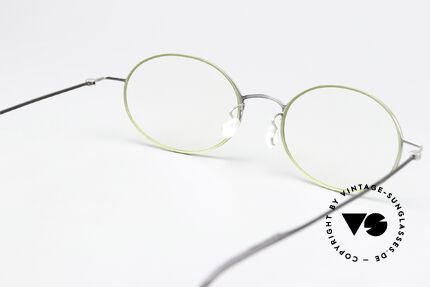 Lindberg 5503 Thintanium Dünne Titanbrille Unisex Oval, ungetragenes Designerstück mit orig. Etui von Lindberg, Passend für Herren und Damen