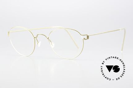 Lindberg Matt Air Titan Rim Panto Titanium Brille Unisex, so zeitlos, stilvoll und innovativ = Prädikat "VINTAGE", Passend für Herren und Damen