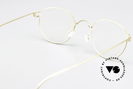 Lindberg Matt Air Titan Rim Panto Titanium Brille Unisex, eleganter Rahmen ohne Schrauben, Nieten oder Lötungen, Passend für Herren und Damen