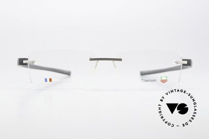 Tag Heuer 3941 Reflex Herren Luxusbrille Von 2004, eine extrem sportliche Randlosbrille für Herren, Passend für Herren