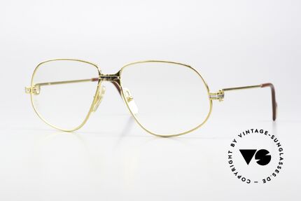 Cartier Panthere G.M. - M Vintage Brille 1988 Luxus, Cartier Panthère = der berühmte Panther von CARTIER, Passend für Herren