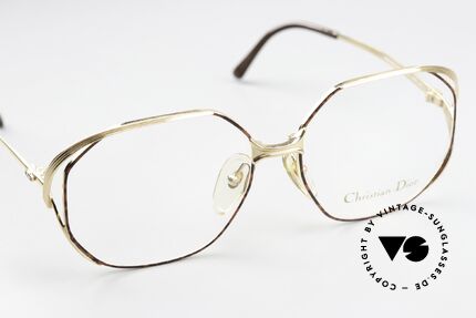 Christian Dior 2476 80er Brille Vergoldet Ladies, KEINE Retro-Brille; ein seltenes vintage Original!, Passend für Damen