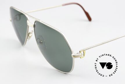 Cartier Vendome LC - L Edle Palladium Sonnenbrille, seltene & entsprechend teure Palladium-Luxus-Edition, Passend für Herren Cartier Vendome LC - L Edle Palladium Sonnenbrille, seltene & entsprechend teure Palladium-Luxus-Edition, Passend für Herren