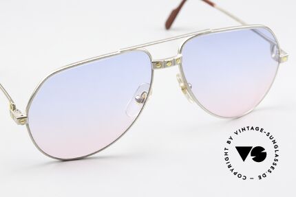 Cartier Vendome Santos - M Einzelstück Brille Von 1983, ungetragen mit vollständiger OVP (echtes Sammlerstück), Passend für Herren und Damen