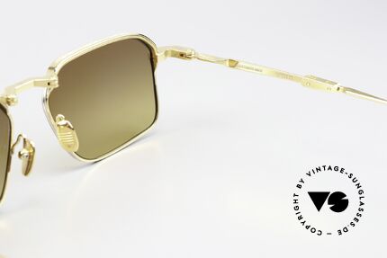 Jacques Marie Mage Koenig Faltbare Titan Sonnenbrille, stilvoller und besser geht's nicht (muss man fühlen!), Passend für Herren und Damen