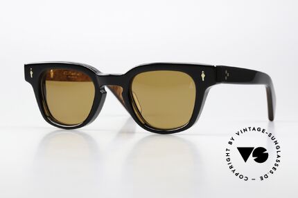 Jacques Marie Mage Julien Massive Azetat Sonnenbrille, Jacques Marie Mage Sonnenbrille; JULIEN, Noir X, Passend für Herren und Damen