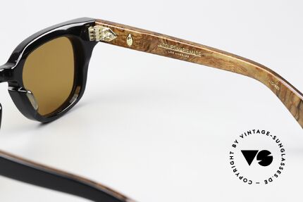 Jacques Marie Mage Julien Massive Azetat Sonnenbrille, stilvoller und besser geht's nicht (muss man fühlen!), Passend für Herren und Damen