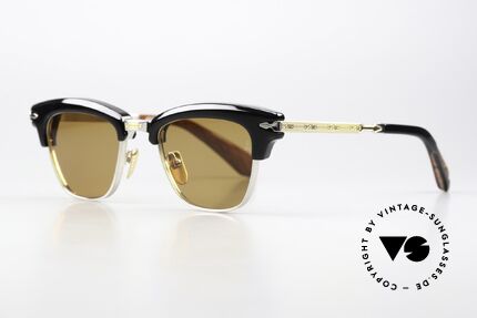 Jacques Marie Mage Sartre Philosophen Sonnenbrille, color NOIR X, Orange CR39 - Silver, Limited 49/21, Passend für Herren Jacques Marie Mage Sartre Philosophen Sonnenbrille, color NOIR X, Orange CR39 - Silver, Limited 49/21, Passend für Herren